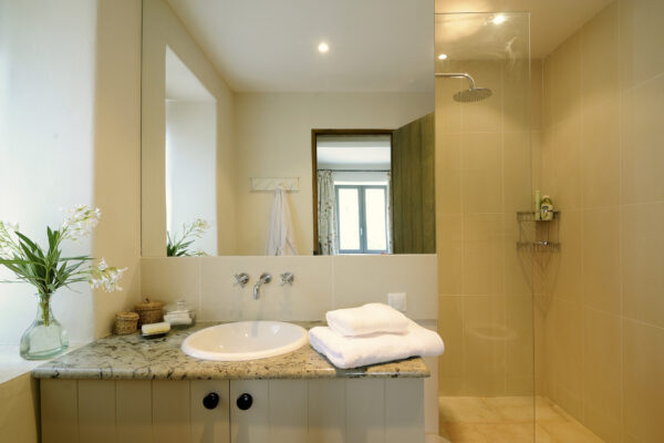 Bathroom with walk in shower